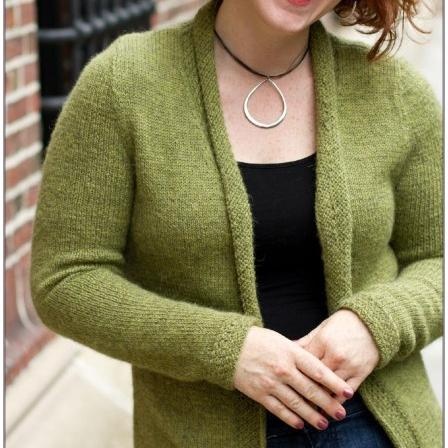 Женский жакет спицами