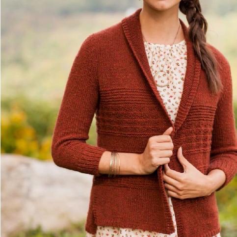 Жакет с шалевым воротником Persimmon