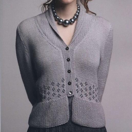 Вязание жакета ORE
