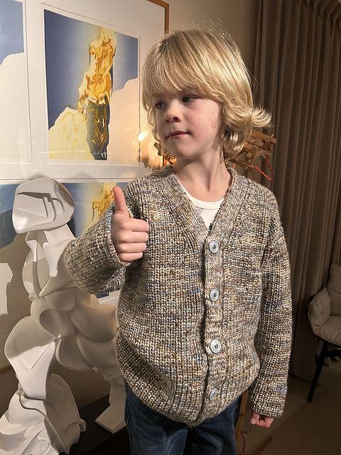 Кардиган без швов