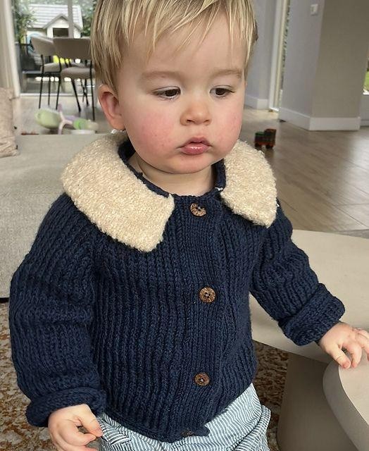 Жакет для малышей с описанием