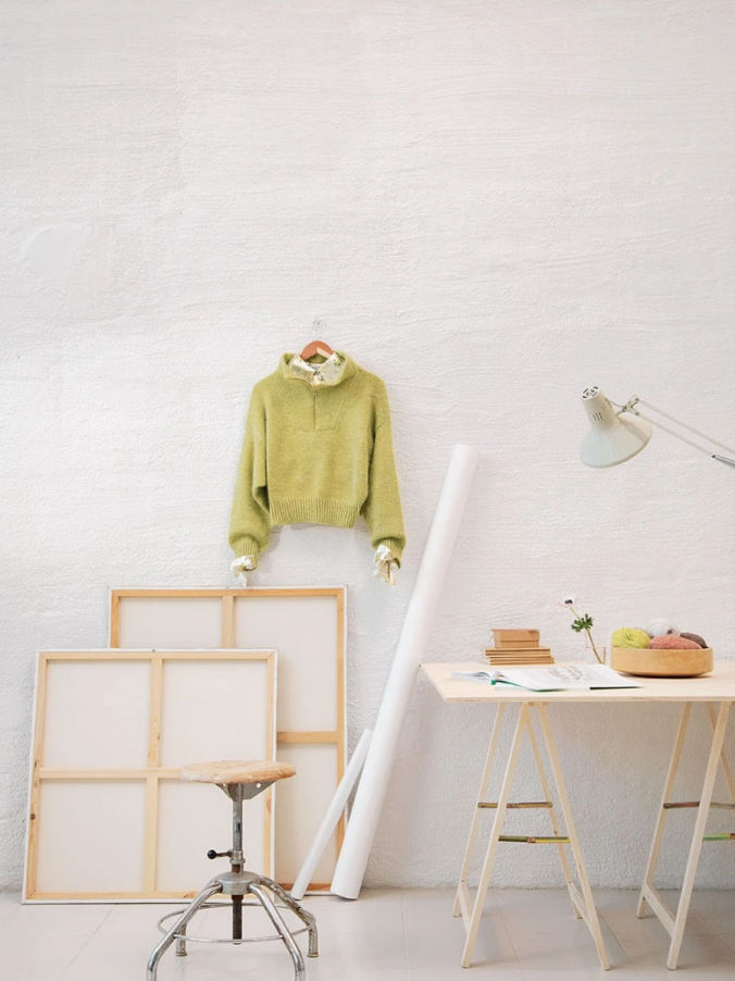 Свитер без швов сверху вниз