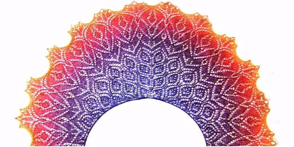 Sunburst Euphoria Lace Shawl