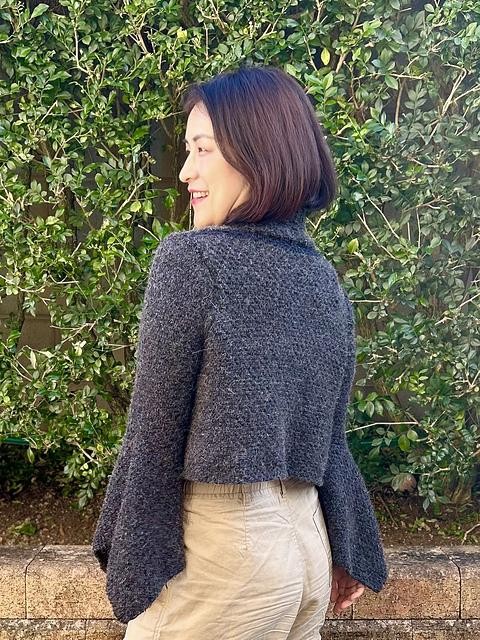 Элегантный кардиган спицами