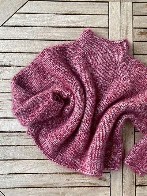 Как вязать пуловер спицами регланом