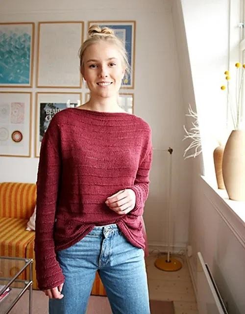 Пуловер из бамбука