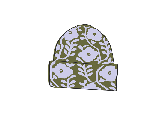 Как вязать шапку жаккардом