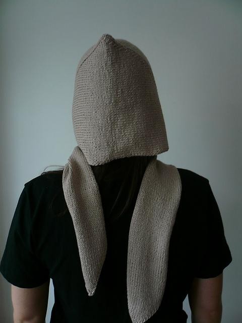 Вязаный капор своими руками