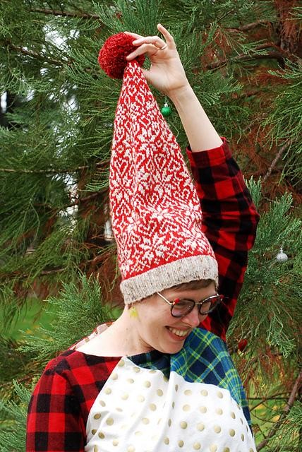 Шапка-колпак жаккрдом