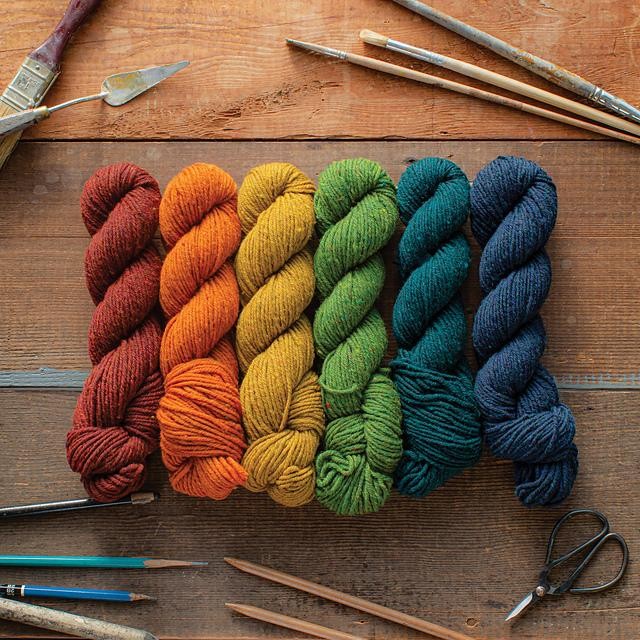 Пряжа для шапки косами