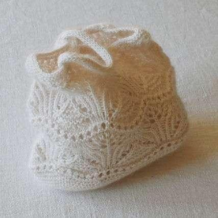 Ажурная сумочка Montresor, вязаная спицами