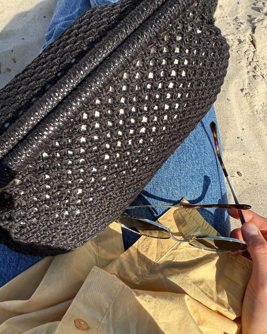 Клатч спицами с описанием