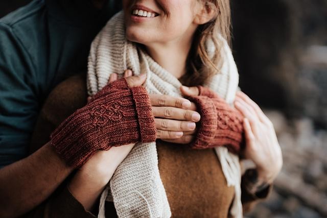 Универсальные митенки для тепла рук