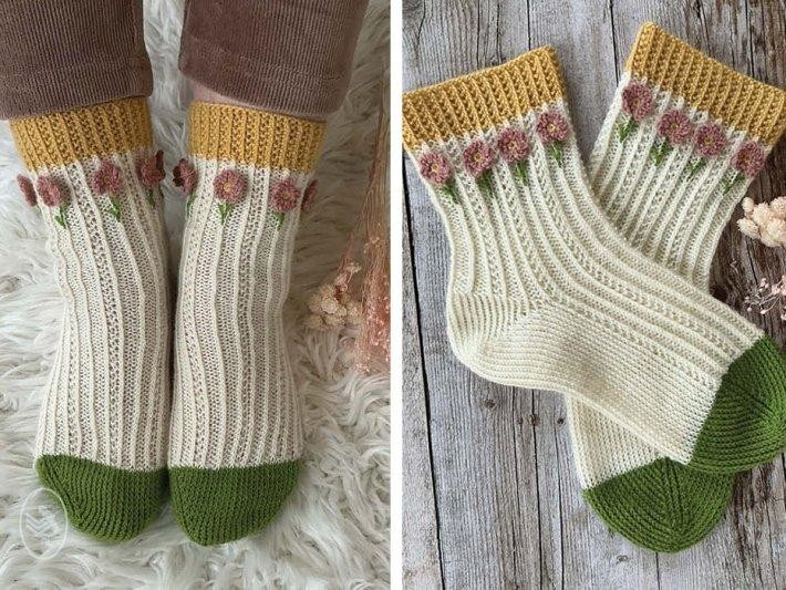 Милые носки для подарка на праздник