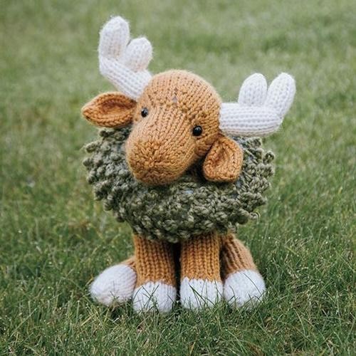 Лось с венком спицами Juniper Moose