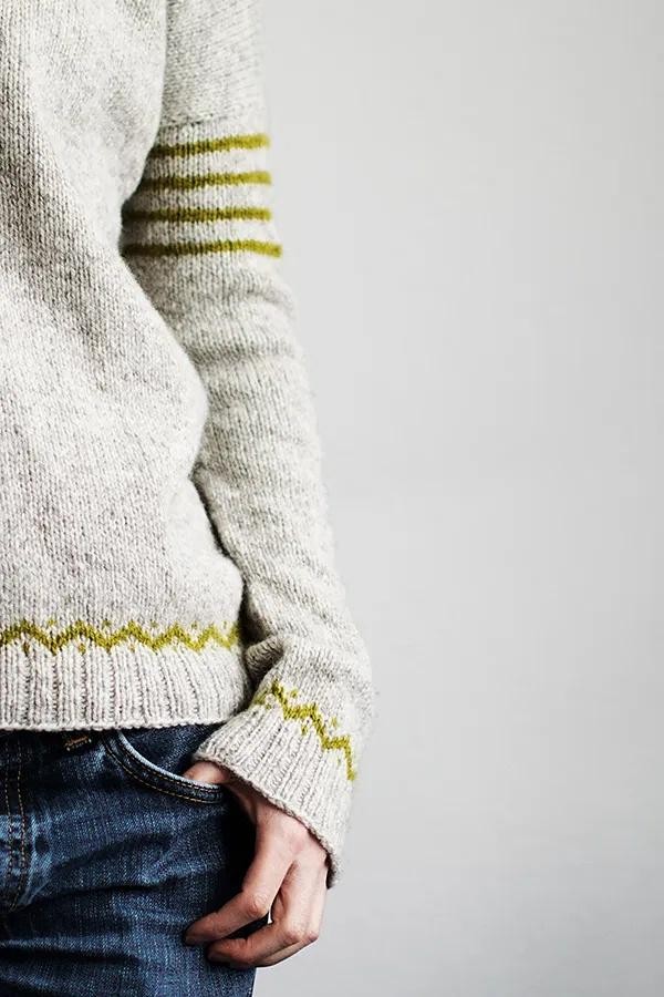 Пуловер оверсайз спицами с описанием