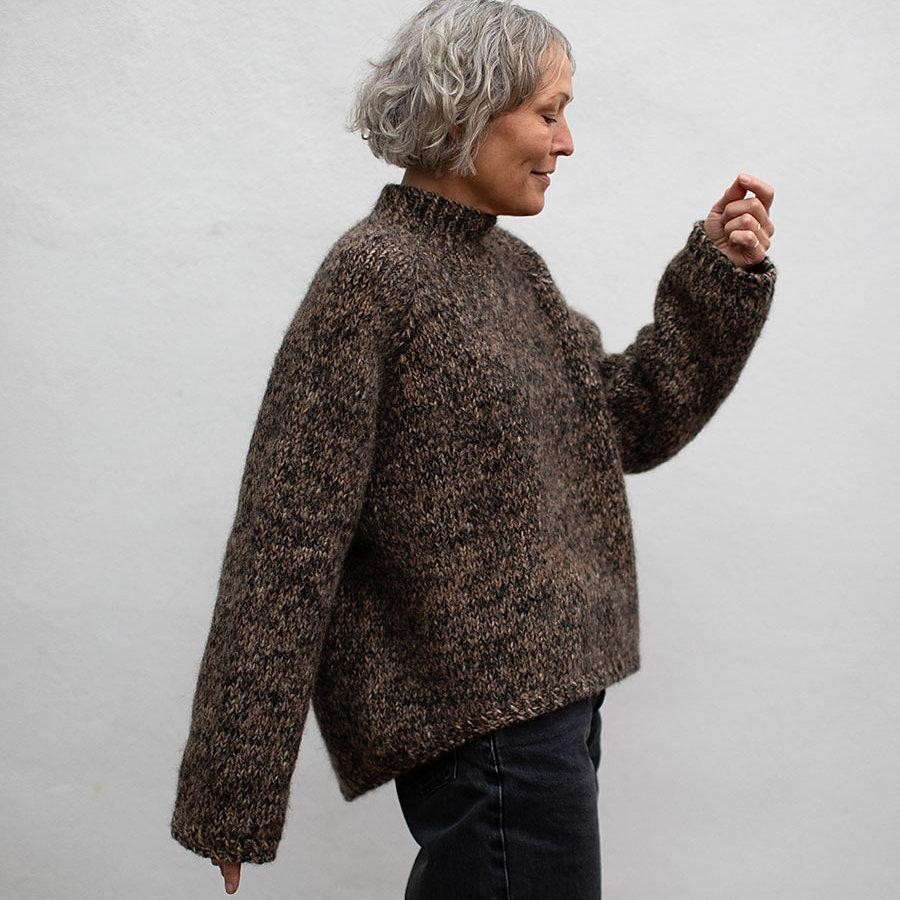 Теплый свитер для женщин описание