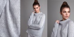 Модный свитер из коллекции 2018 года