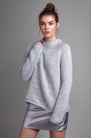 Модный свитер спицами женский 2018