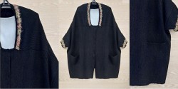 Вязаные пальто спицами со схемами и описанием