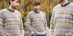 Вязать спицами мужской свитер описание