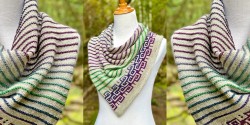 Вязаные спицами шарфы со схемами и описанием