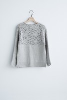 Пуловер на все случаи, связанный спицами без швов