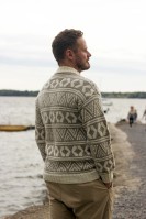Мужской пуловер спицами схема и описание