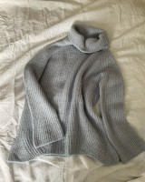 Пуловер полупатентной резинкой описание