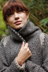 Вязаное пальто модные модели