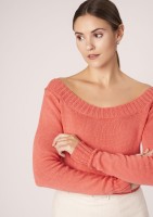 Короткий пуловер спицы