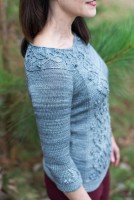 Вязаный красивый пуловер схемы и описание