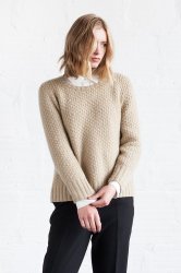 Пуловер спицами 2016