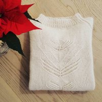 Пуловер реглан из альпаки с мохером