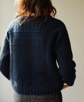 Пуловер рельефным узором схемы