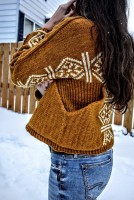 Вязание пуловера сверху спицами схема и описание