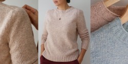 Женский пуловер с описанием