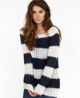 Пуловер из мохера спицами для женщин