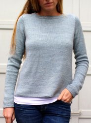 Новая модель пуловера с описанием от Эми Миллер