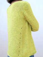 Вязание пуловера регланом по кругу