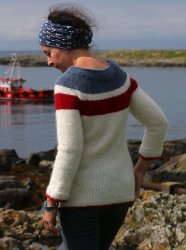 Пуловер спицами Keithmoon для женщин в ретро стиле