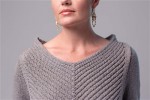 Вязание спицами пуловера Vergence Sweater