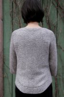 Свободный пуловер для женщин с описанием вязания