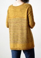 Вязание свободного пуловер спицами для женщин