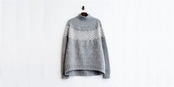 Вязаный пуловер оверсайз спицами фото и описание