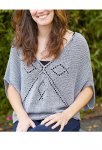 Пуловер вязаный спицами Quadrant от дизайнера Norah Gaughan