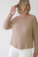 Пуловер без швов с описанием