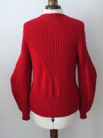 Пуловер резинкой спицами