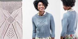 Молодежный пуловер спицами схемы и описание
