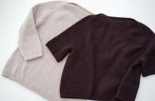Свободный модный пуловер